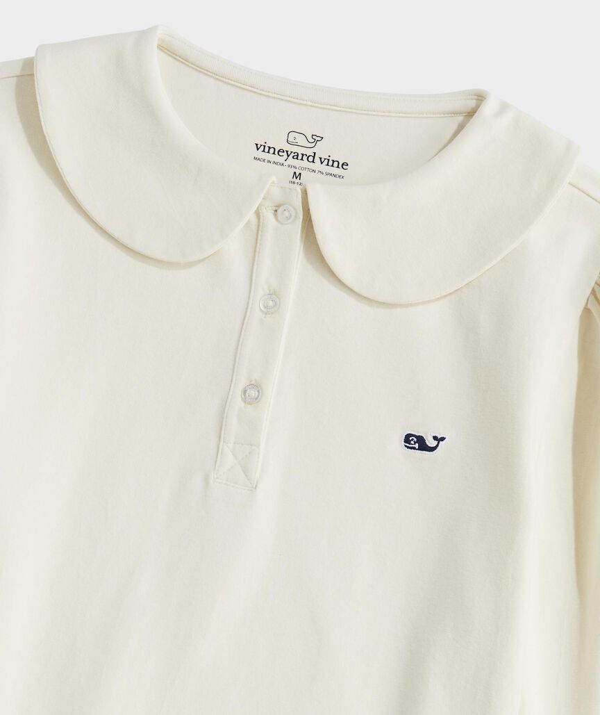 Girls' Everyday Long-Sleeve Polo