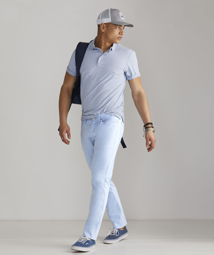 Shop Leeward Luxe 5-Pocket Pants at vineyard vines