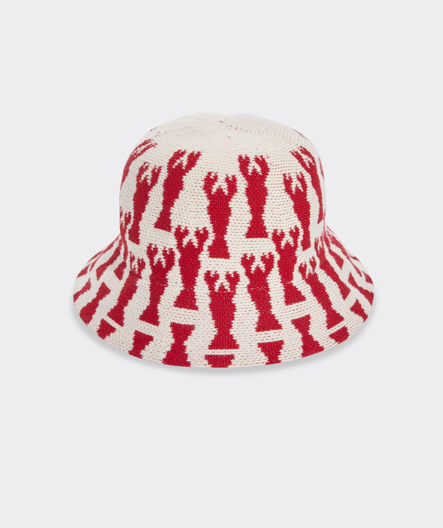 Crochet Lobsters Bucket Hat