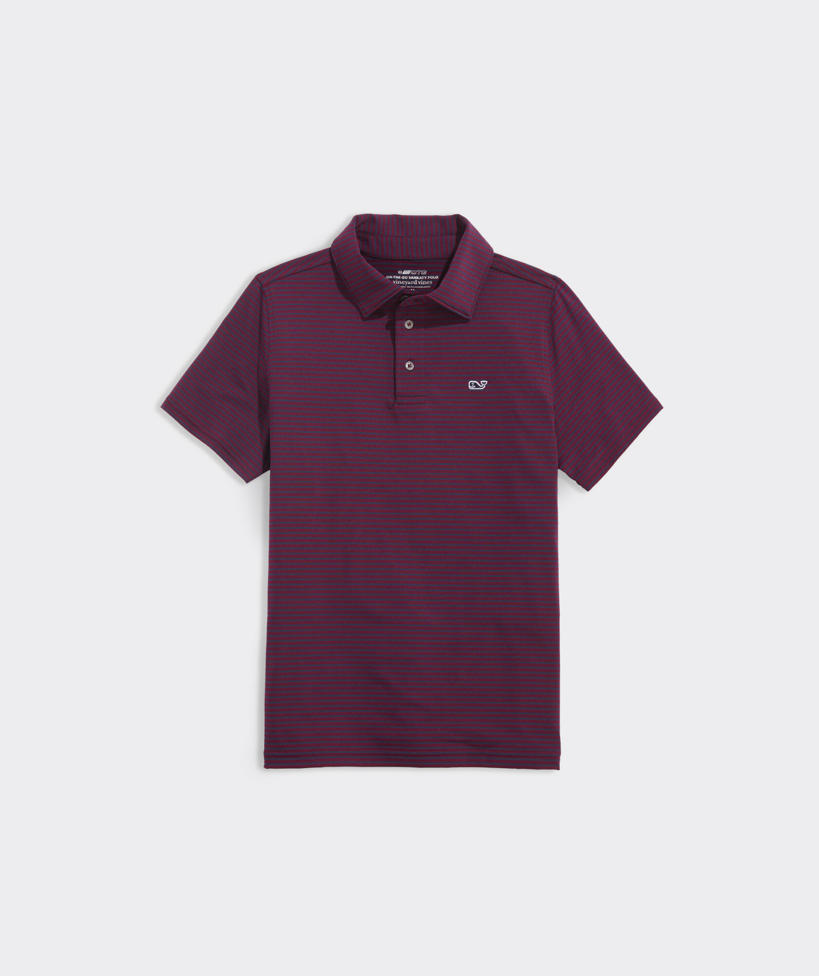 Boys' Bradley Stripe Sankaty Polo