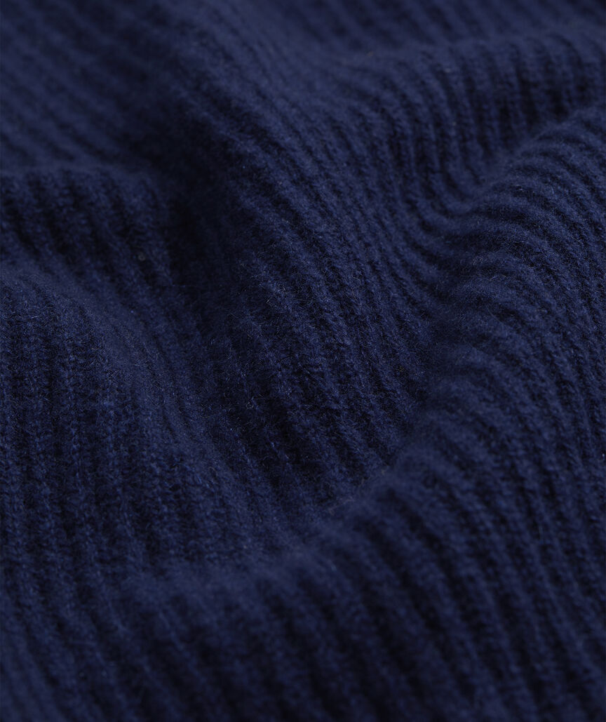 Seaspun Cashmere Ribbed Mockneck Sweater