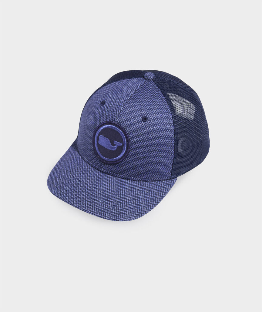 On-The-Go Herringbone Patch Trucker Hat