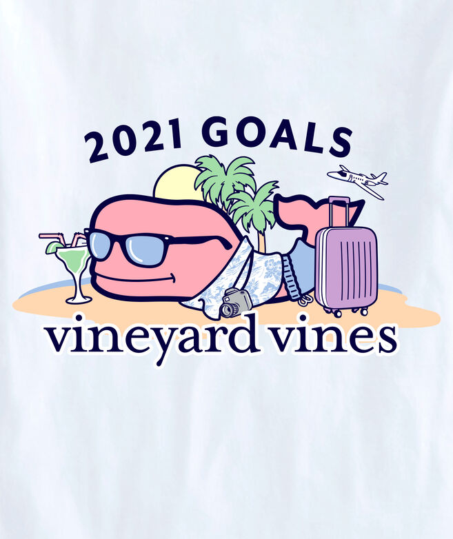 Shop 2021 Goals Short-Sleeve Pocket Tee at vineyard vines
