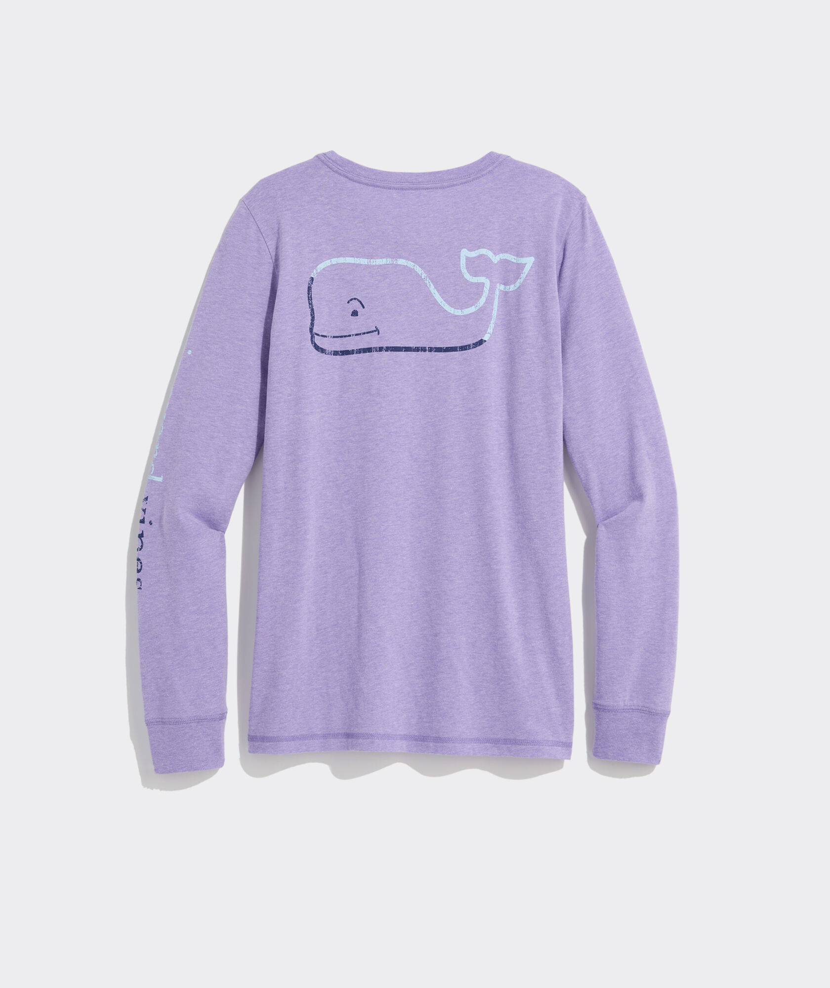 Burgee Whale Long-Sleeve Dunes Tee