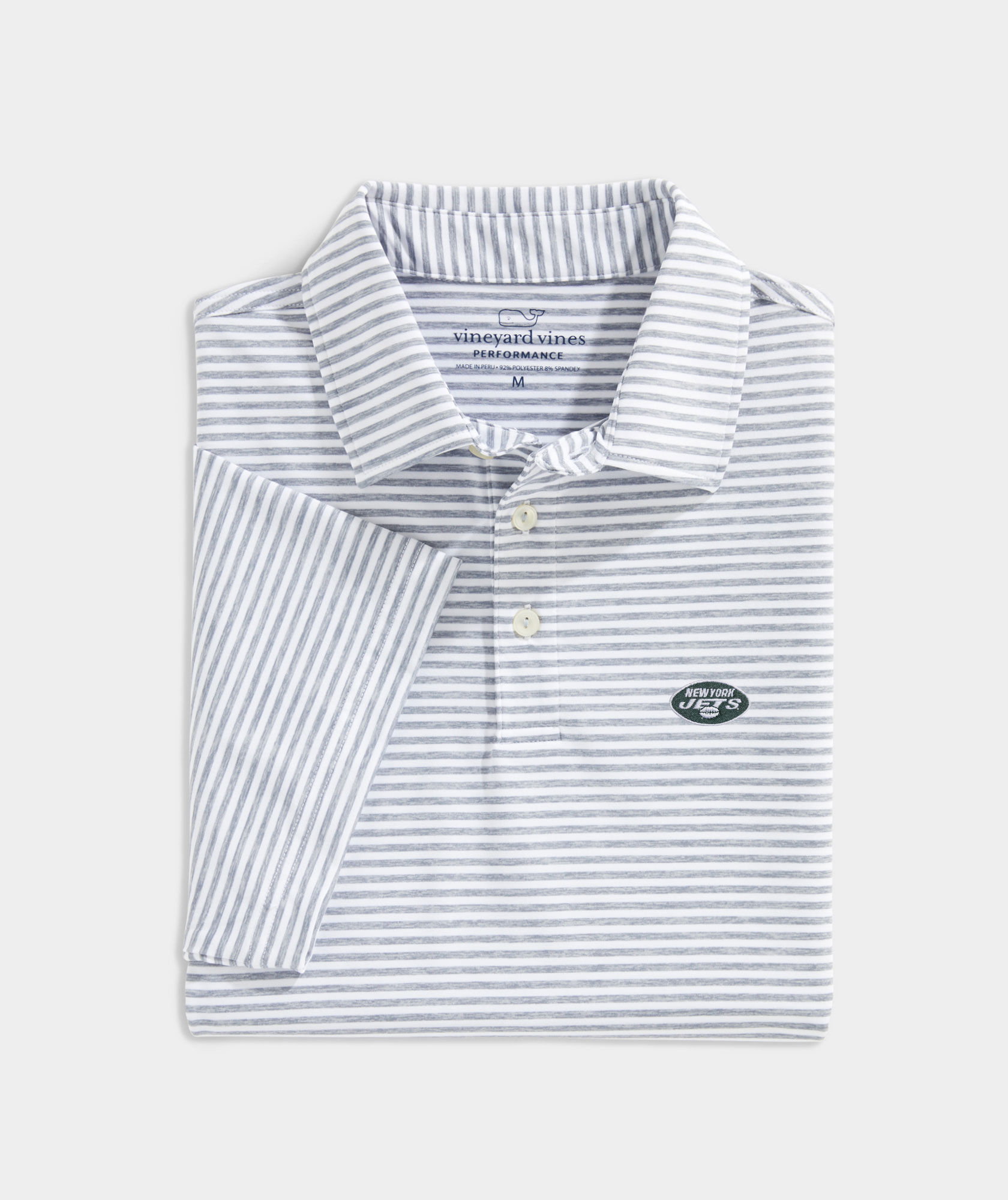 Men's New Vineyard Vines New York Jets Green Striped NFL