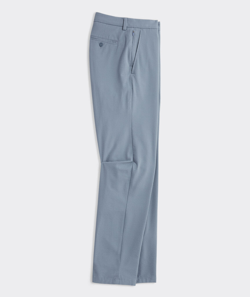 On-The-Go Seersucker Pants