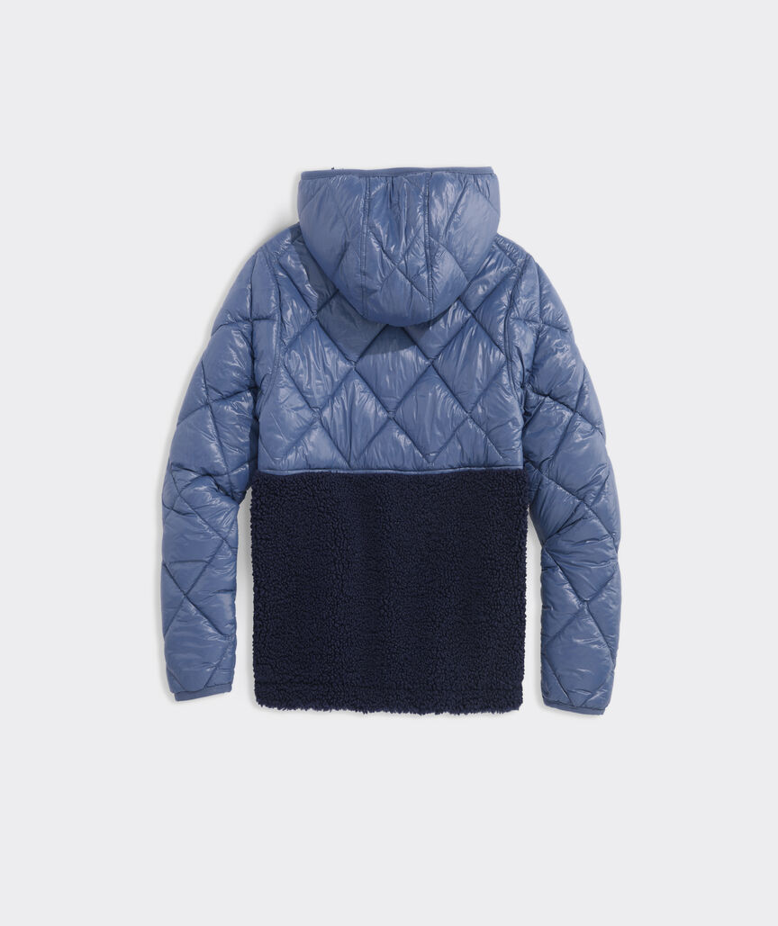 Boys' Quilted High-Pile Parka