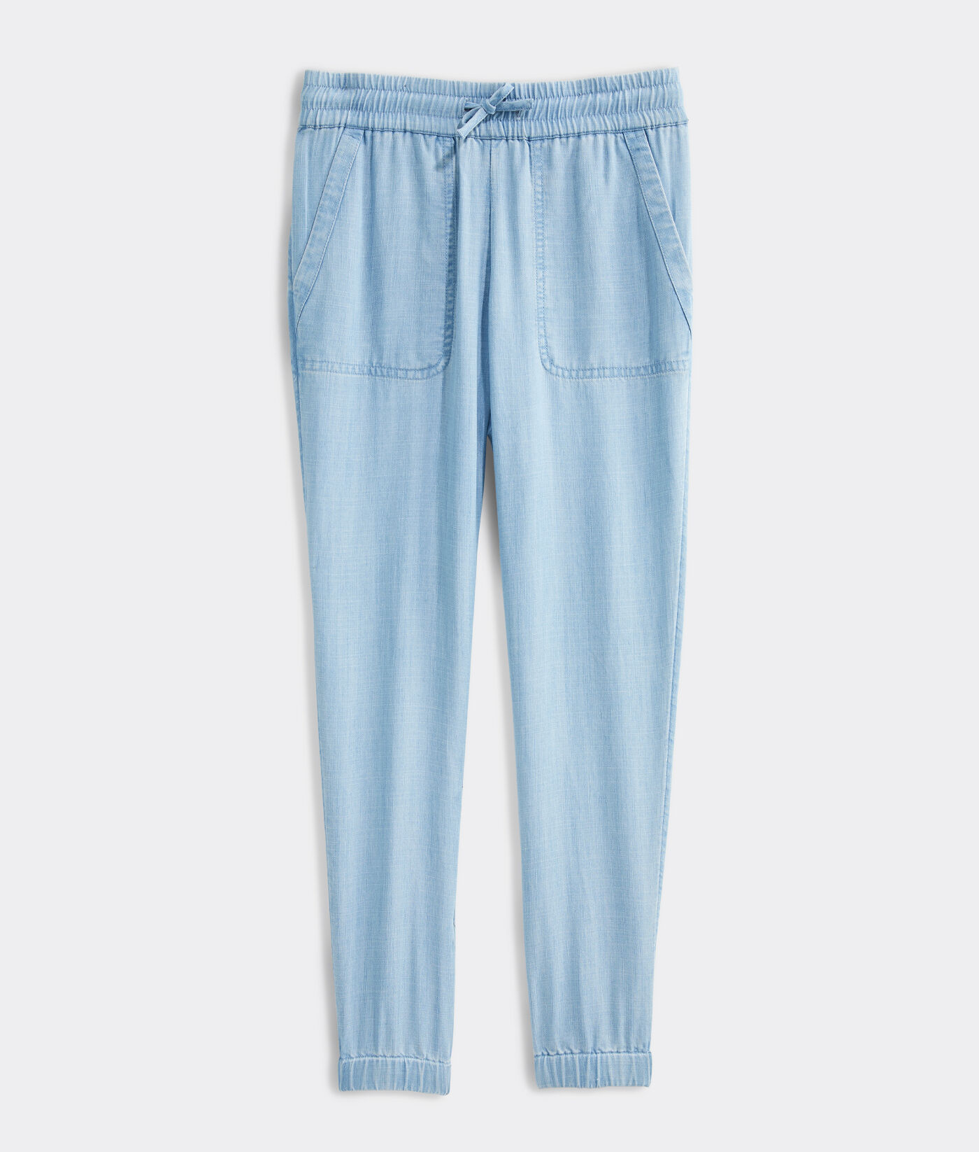 chambray joggers