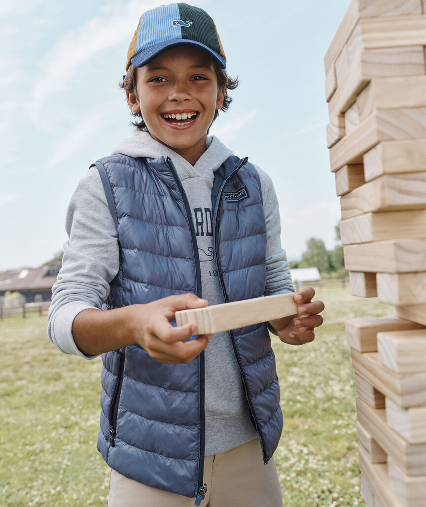 Boys' Lightweight Packable Puffer Vest