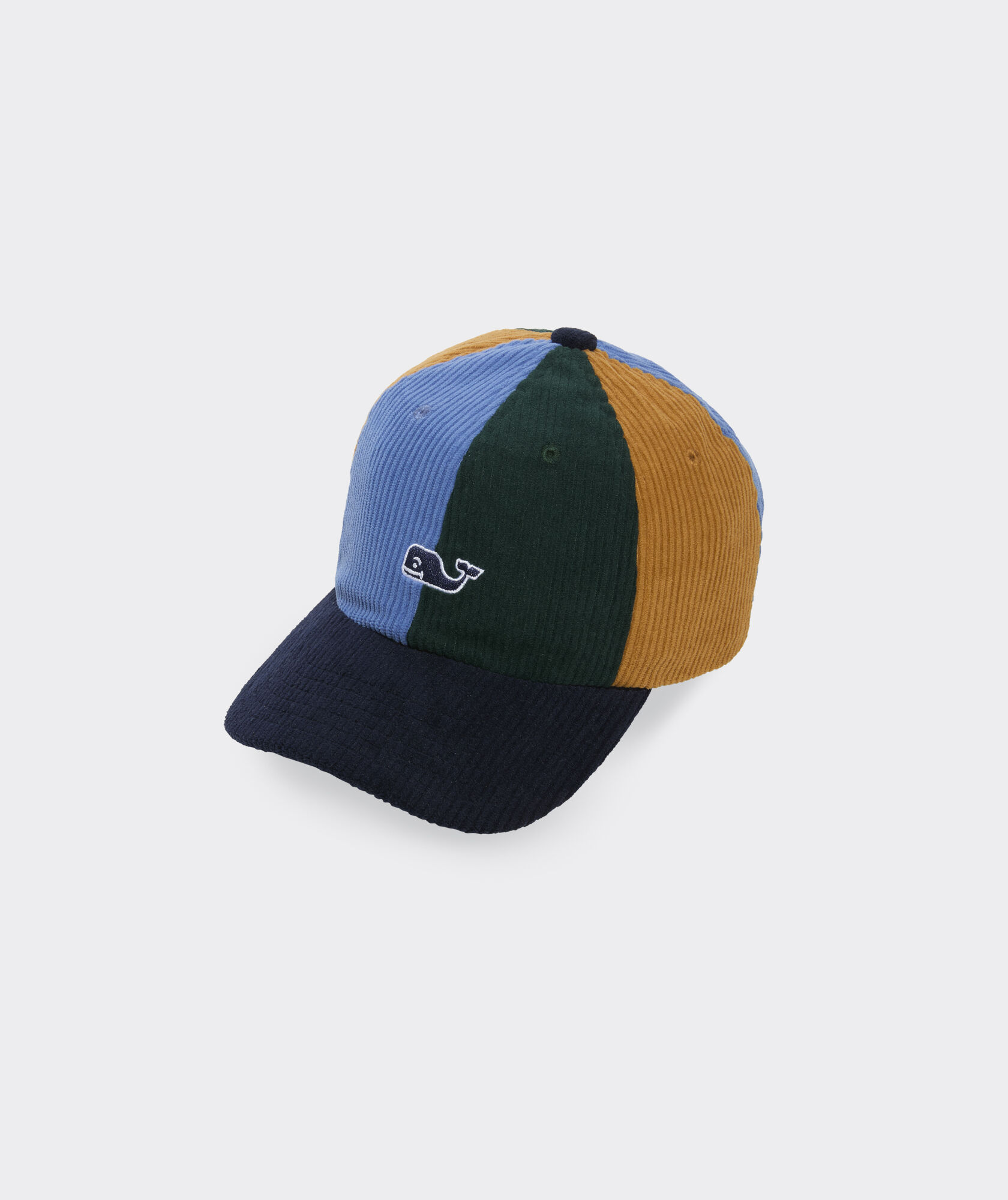 Boys' Multi-Corduroy Classic Whale Baseball Hat