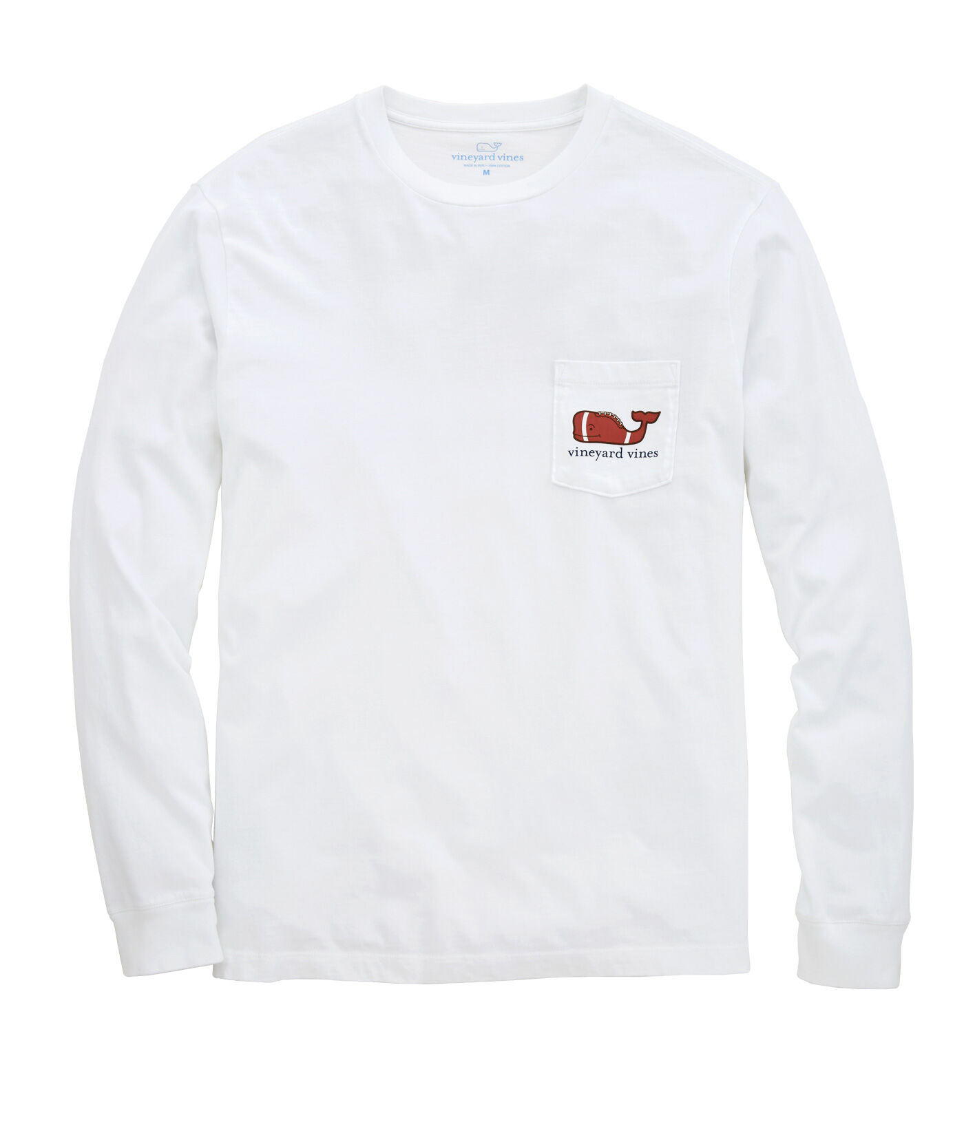 vineyard vines football long sleeve