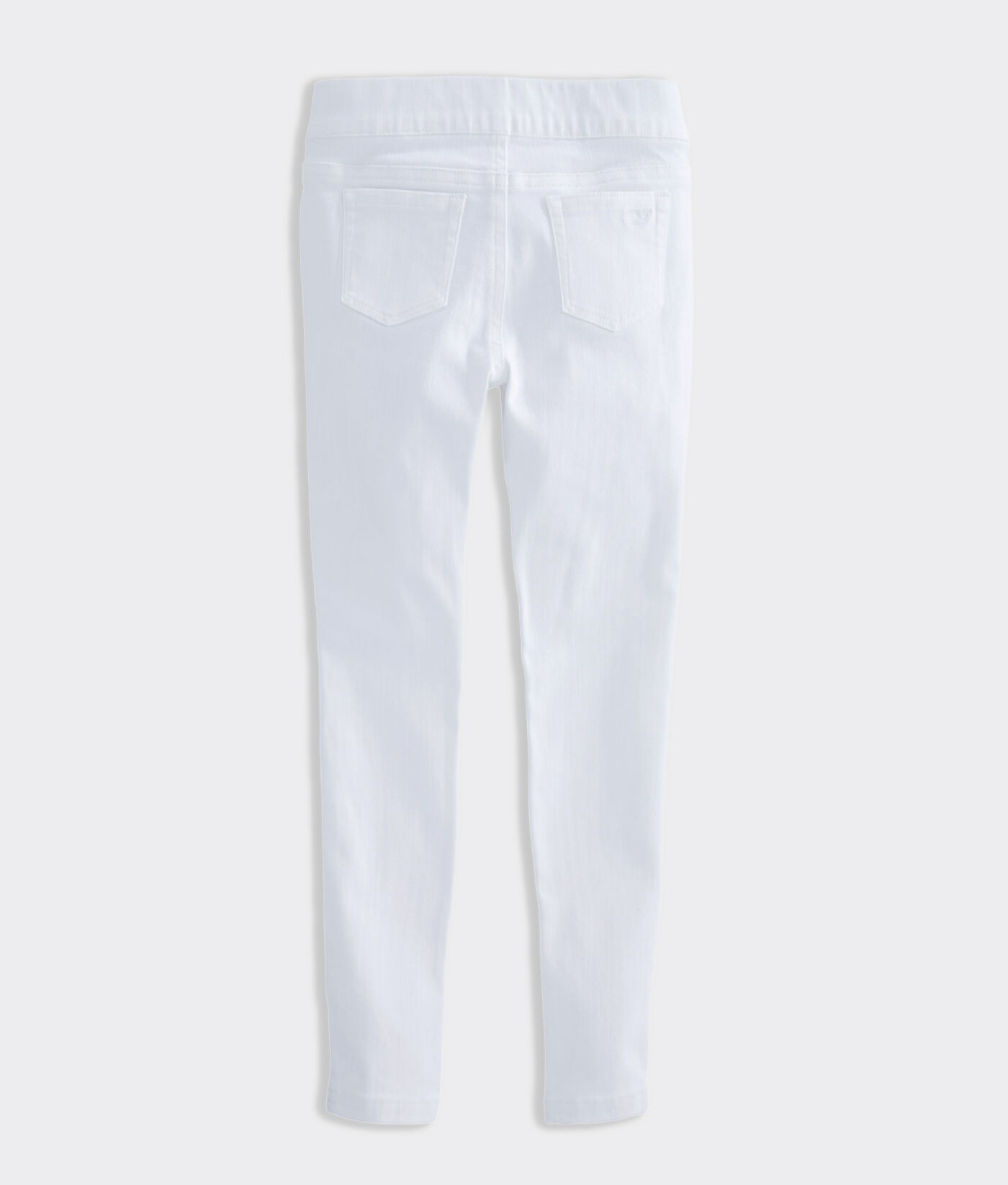 girls white denim jeans
