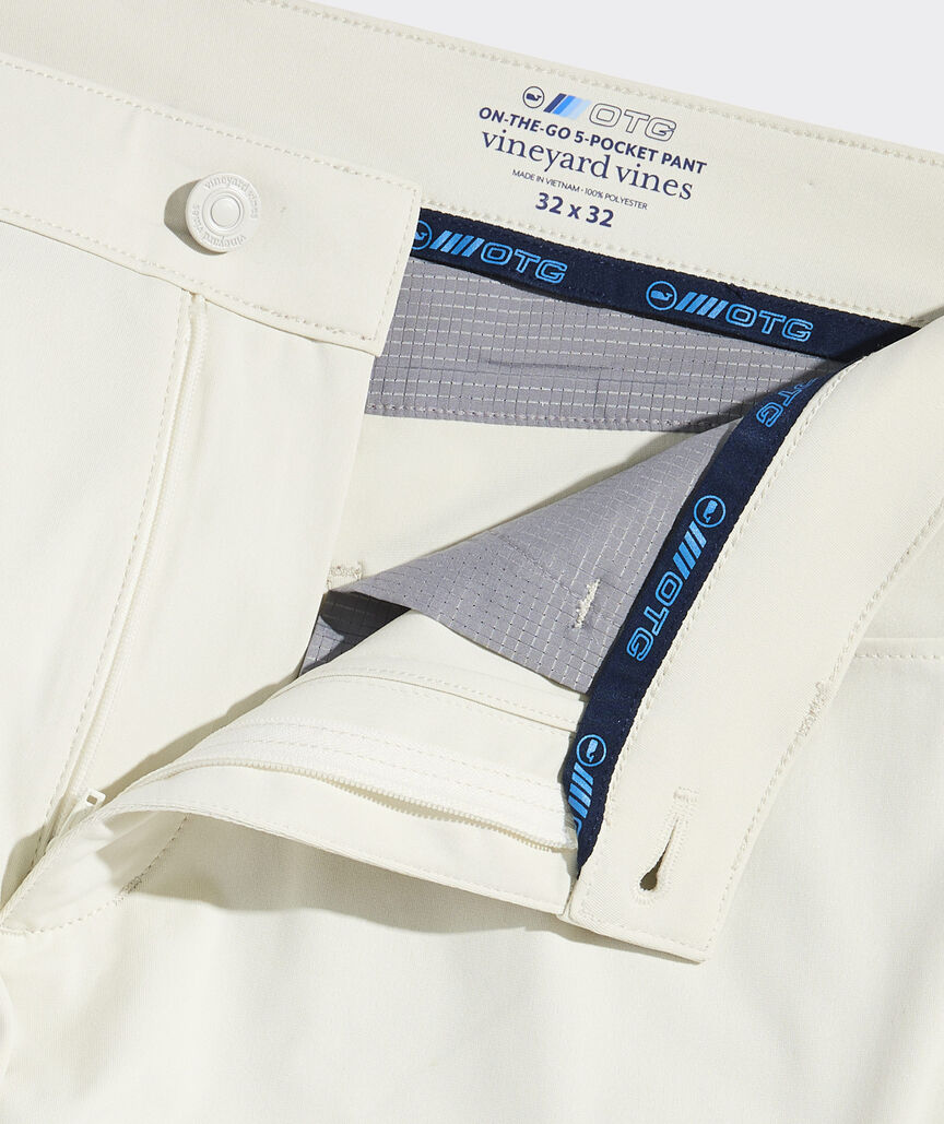 On-The-Go Warp Knit 5-Pocket Pants