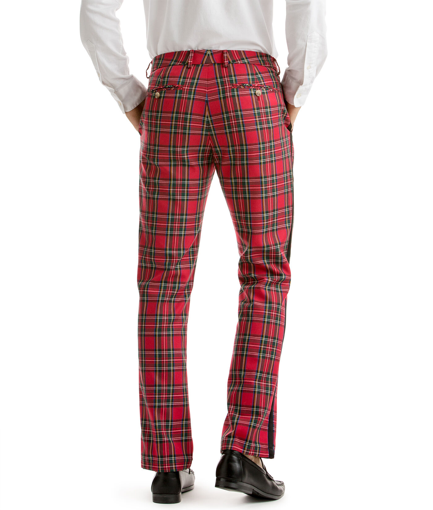 Red Plaid Printed Slim Fit Jeans For Men Trendy Plus Size Straight Tartan  Trousers Mens J230814 From Mauch, $15.29 | DHgate.Com
