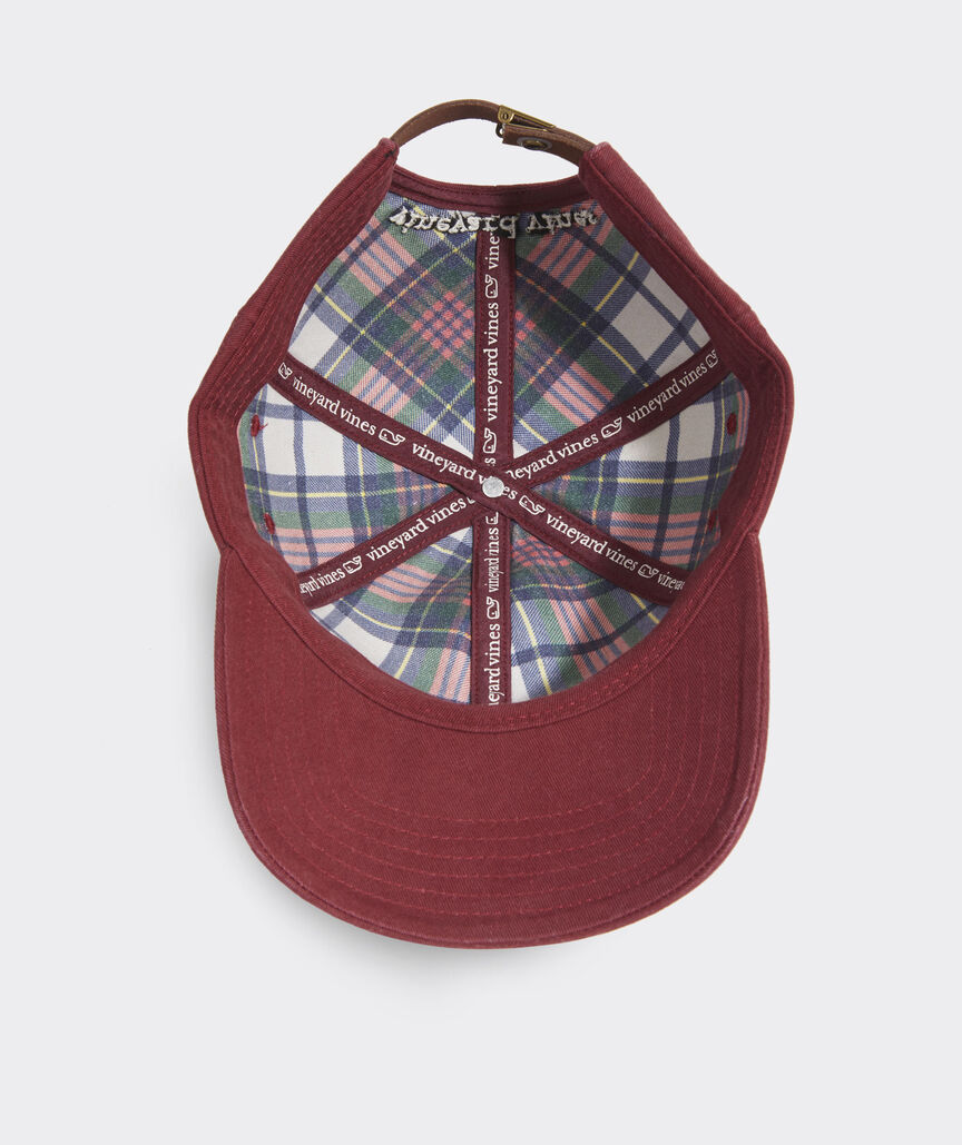 Vineyard Vines Multi-Plaid Baseball Hat