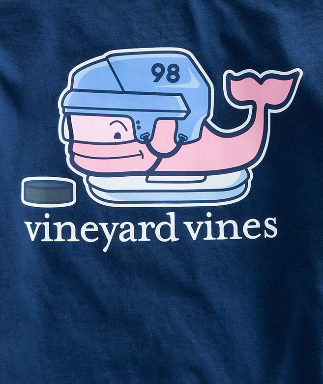 Shop Boys Long-Sleeve Hockey Whale Pocket T-Shirt at vineyard vines