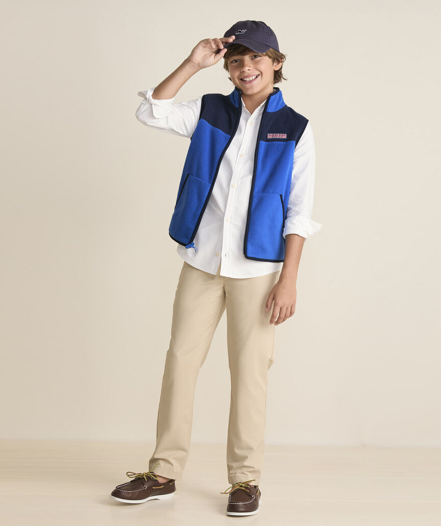 Boys' Harbor Fleece Full-Zip Vest