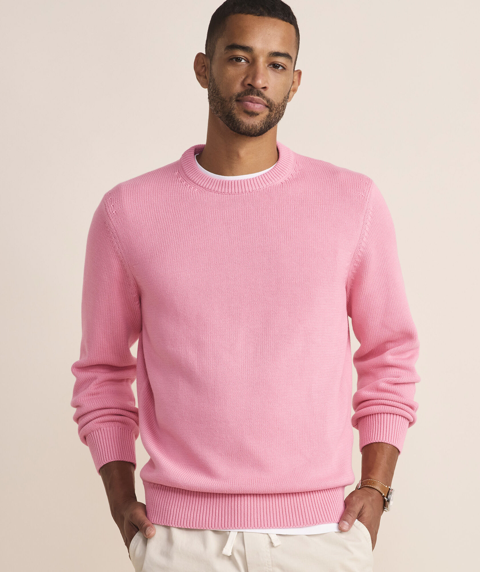 Cotton Crewneck Sweater