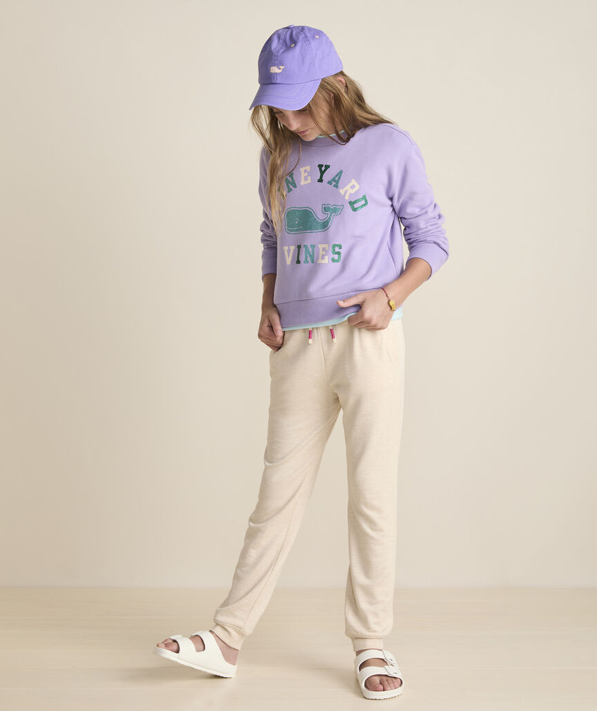 Girls' Relaxed Crewneck Sweatshirt