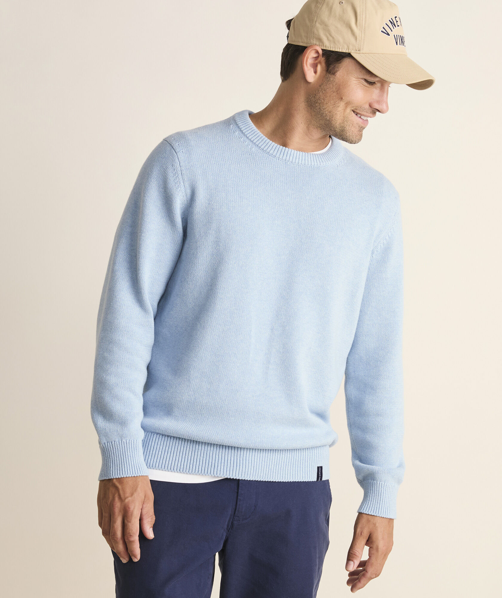 Cotton Crewneck Sweater