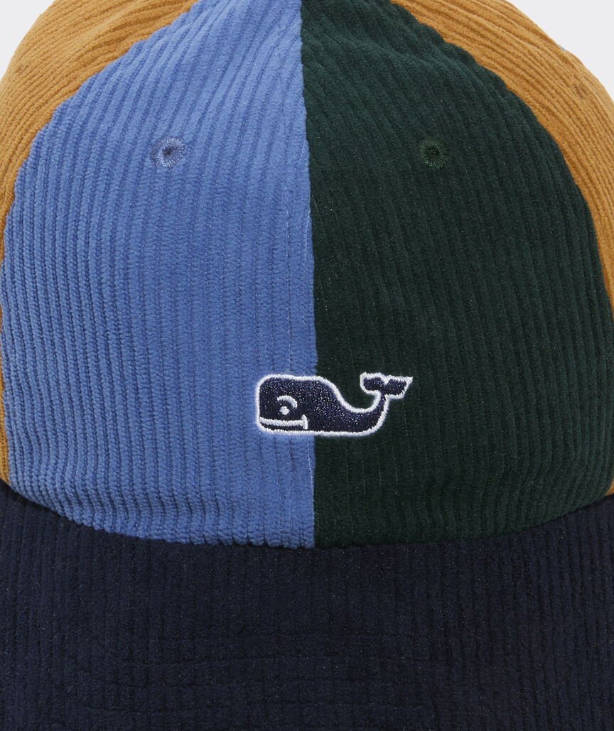 Boys' Multi-Corduroy Classic Whale Baseball Hat