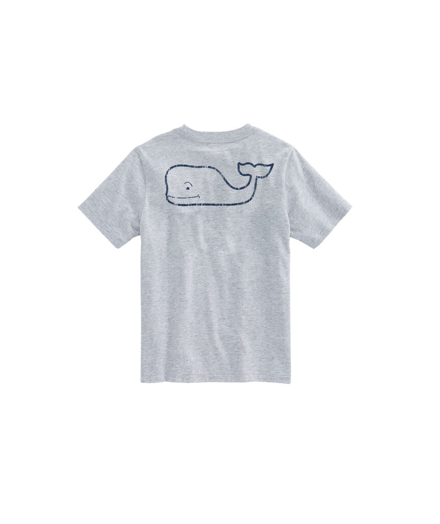 Kids' Vintage Whale Short-Sleeve Pocket Tee