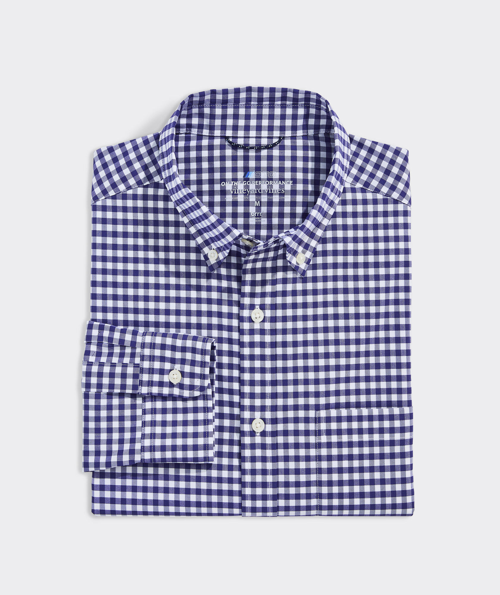 On-The-Go brrrº Gingham Shirt