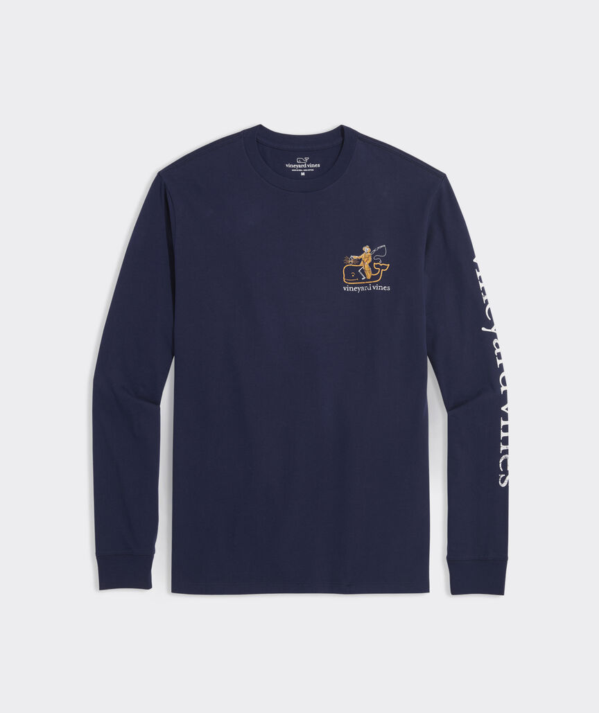 Fisherman Skeleton Long-Sleeve Tee