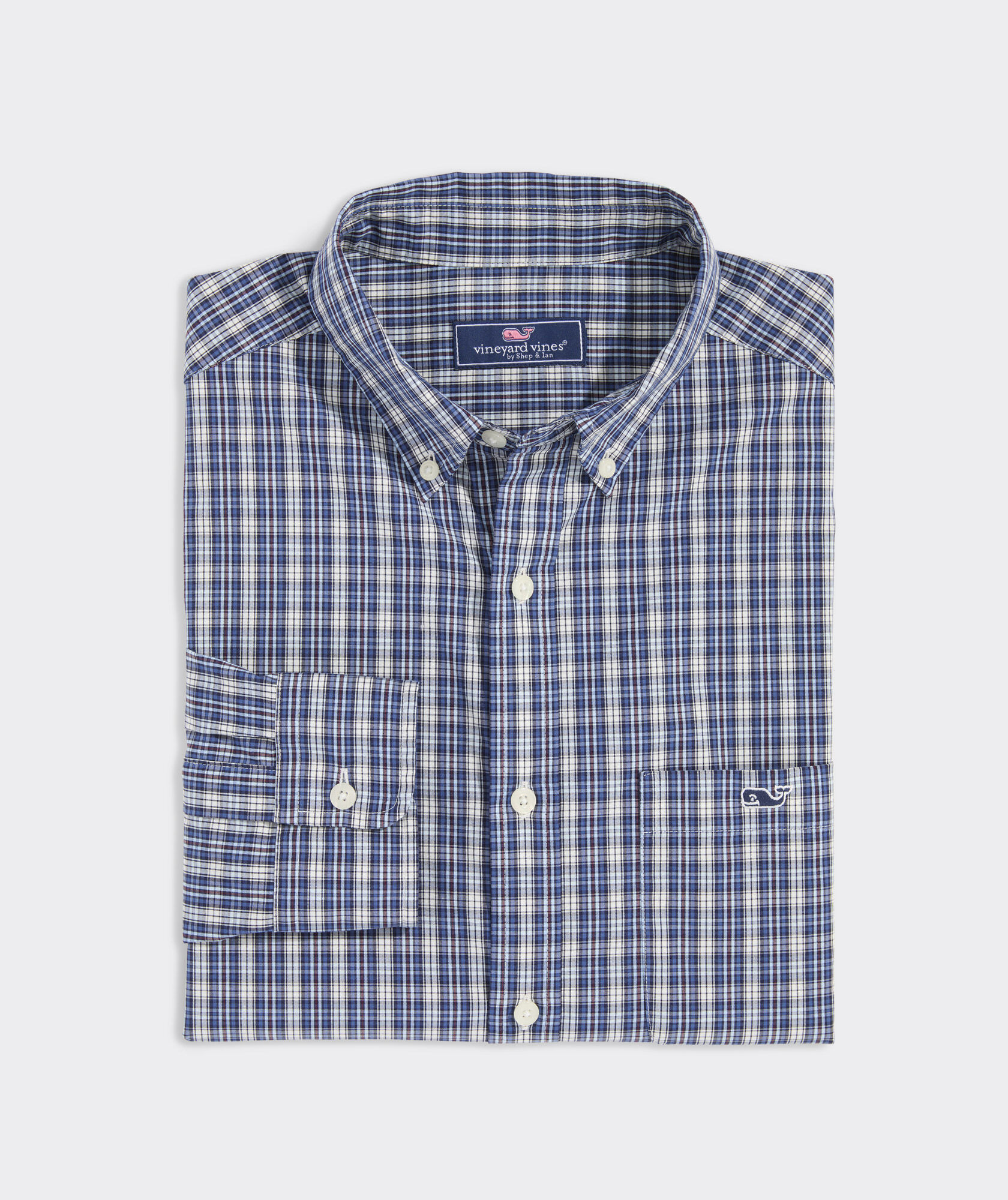 Stretch Poplin Tartan Shirt