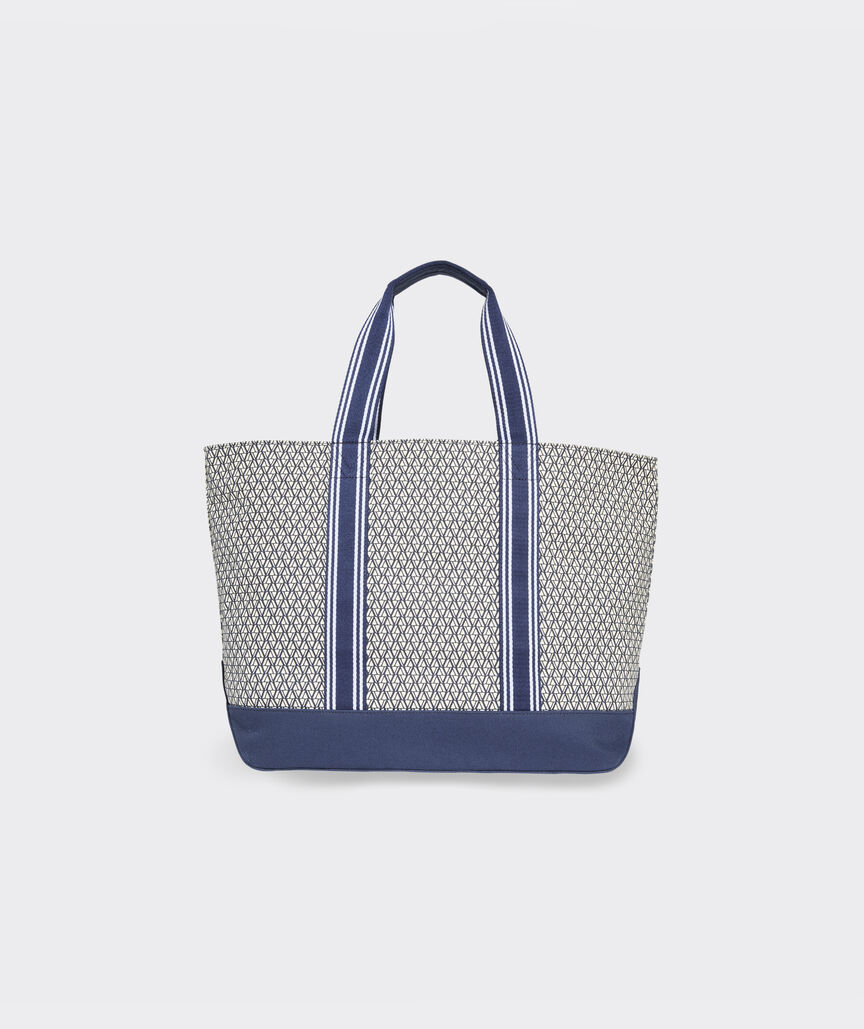 V-Print Monogram Classic Heritage Tote