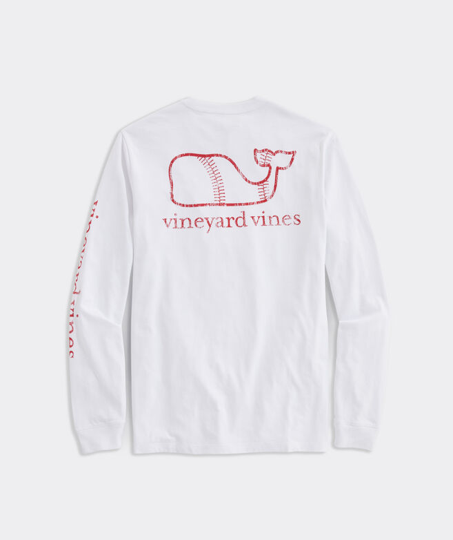 Vineyard Vines Boston Red Sox White Every Day Should Feel This Good Pocket  T-Shirt