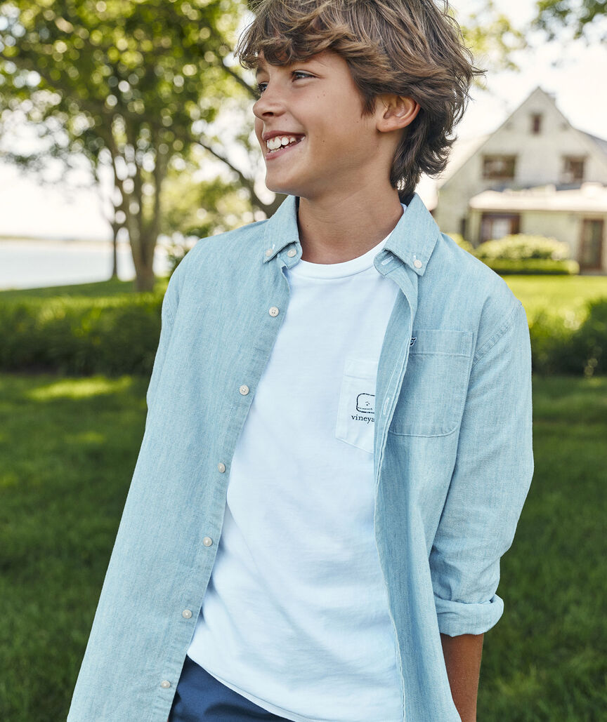 Boys' Chambray Shirt