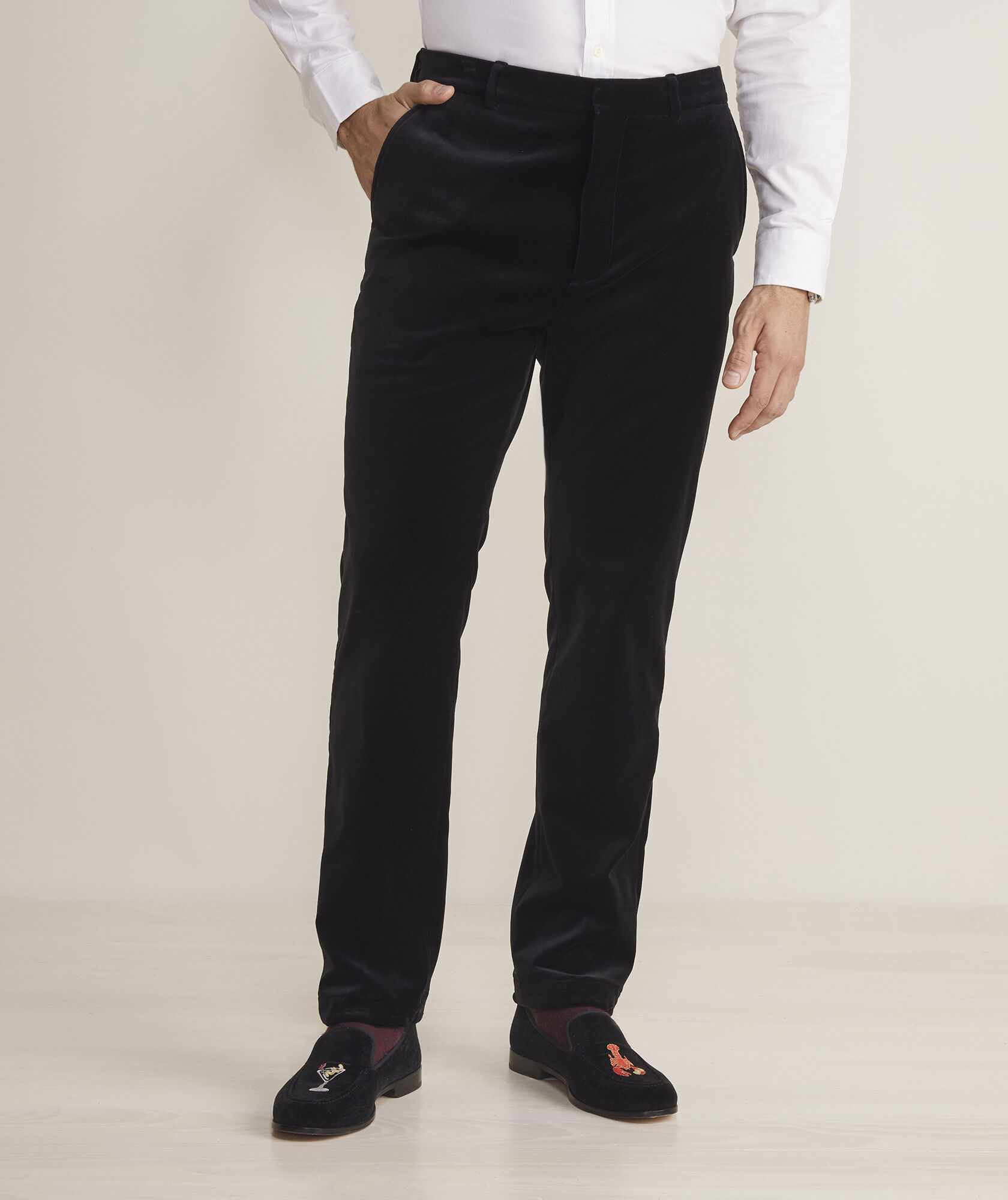 Buy Wardrobe by Westside Burgundy Velvet Trousers for Online @ Tata CLiQ