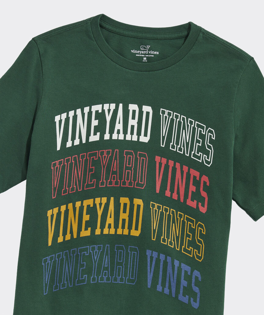 Boys' Stacked Vineyard Vines Short-Sleeve Tee