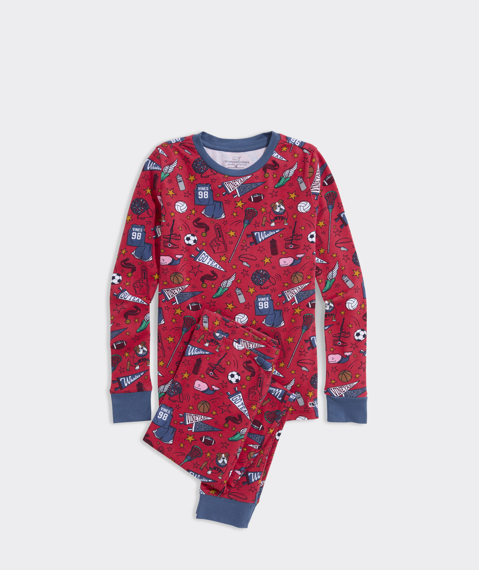 Boys' Pima Cotton Pajama Set
