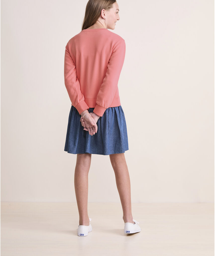 Girls' Sweatshirt Dress