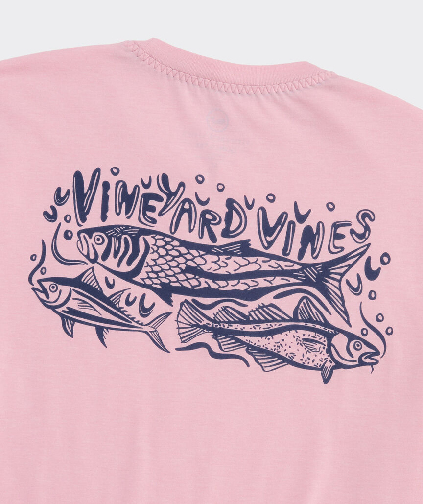 Fish Stamp Short-Sleeve Dunes Tee