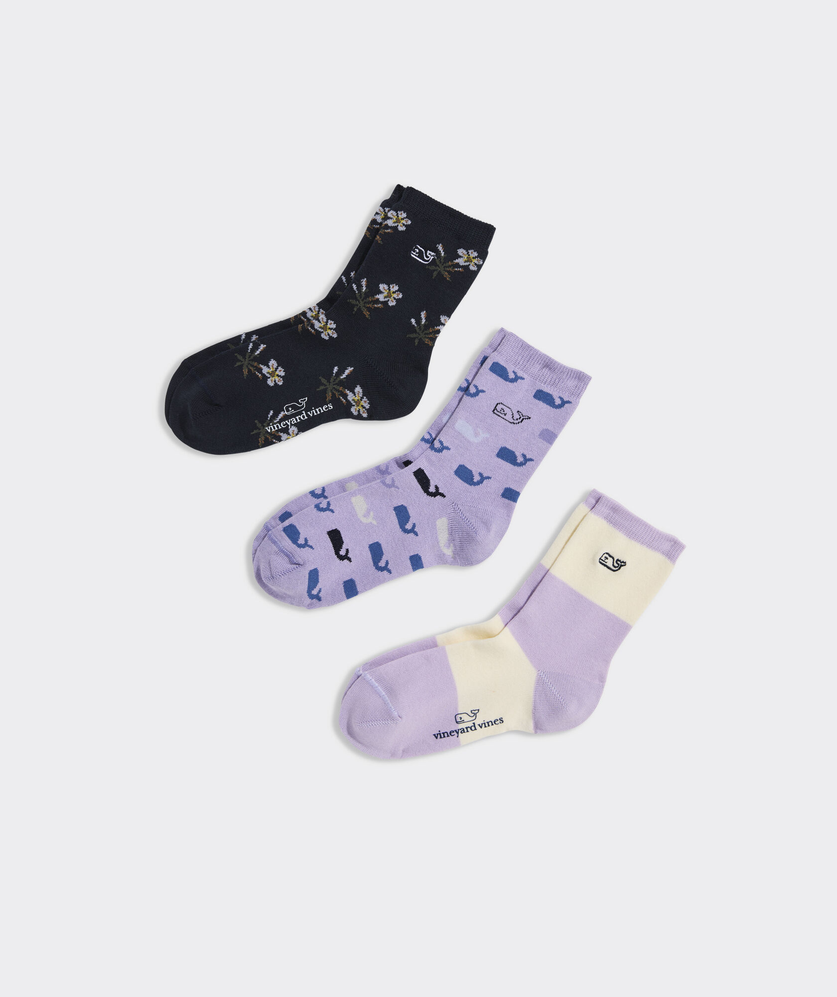 Girls' Icon 3-Pack Socks