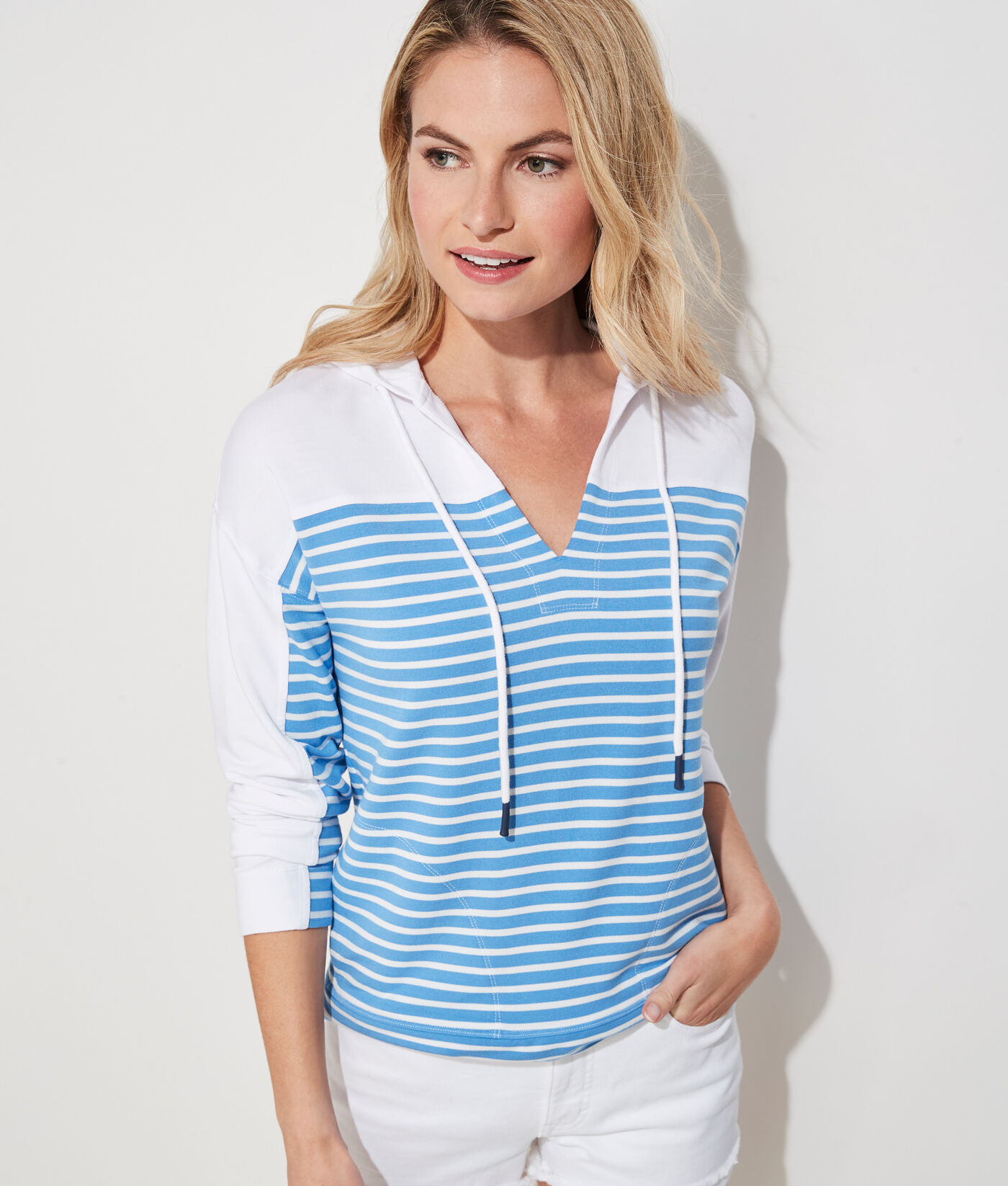 vineyard vines striped hoodie