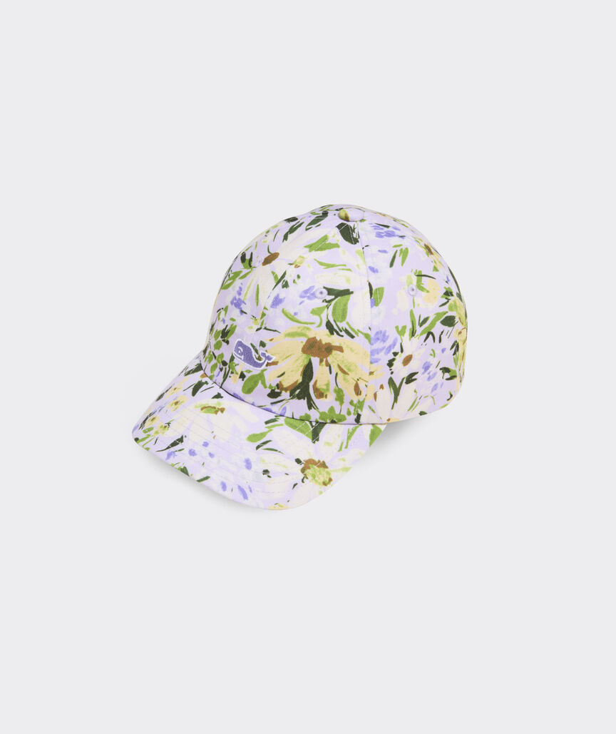 Girls' Floral Baseball Hat