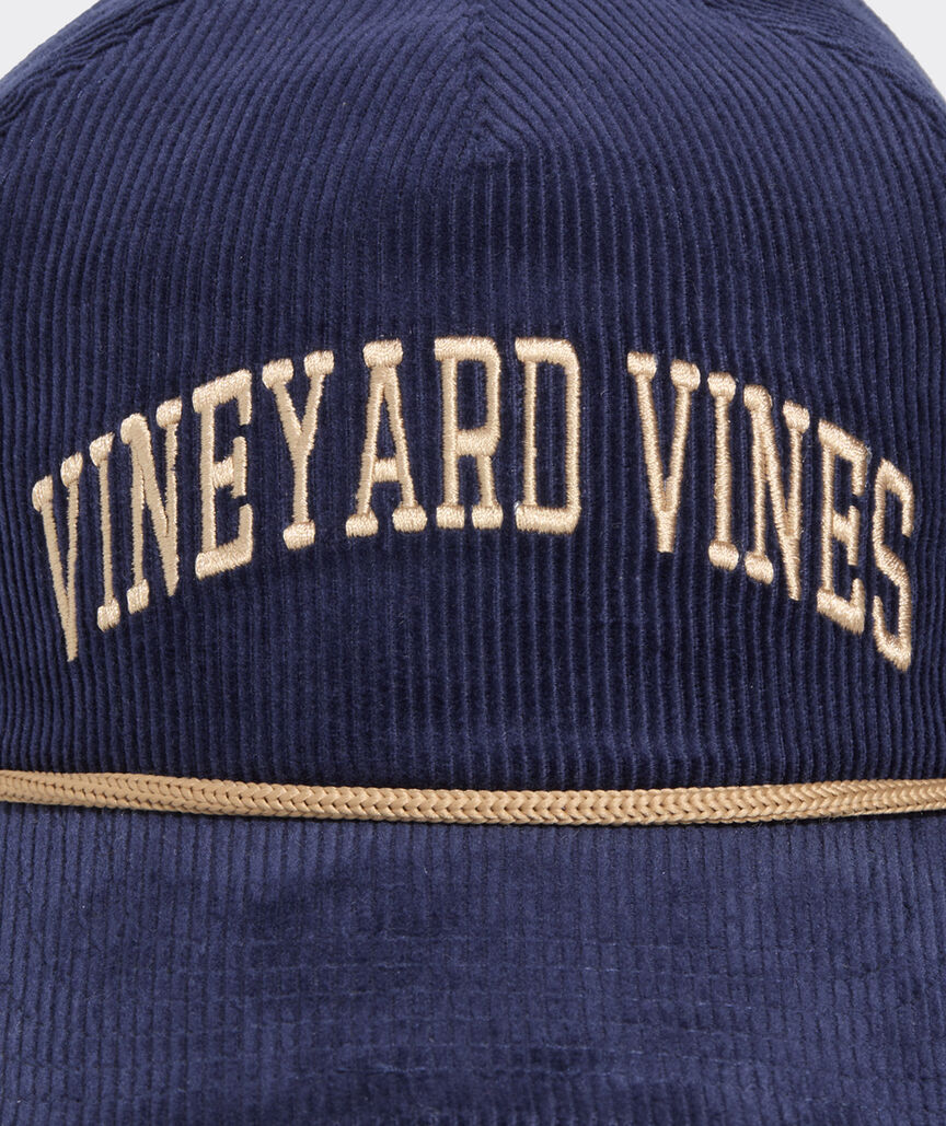 Collegiate Logo Corduroy 5-Panel Hat