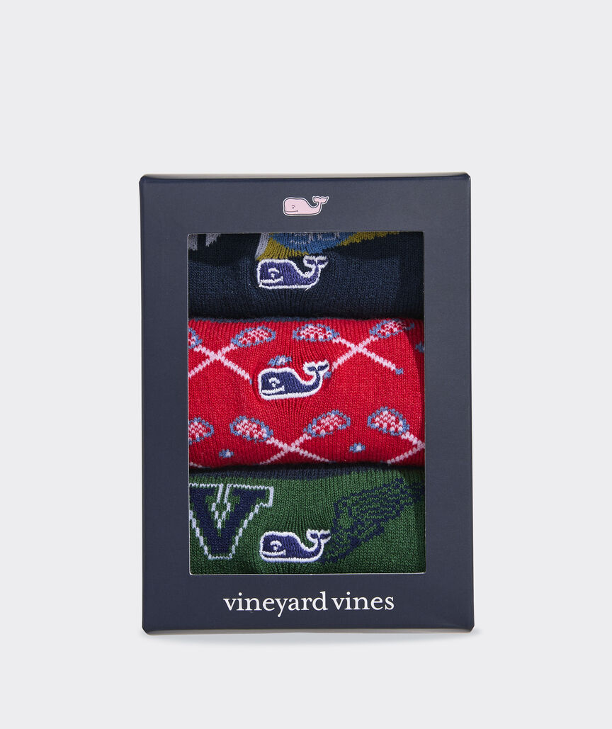 Boys' Varsity Icons 3-Pack Socks