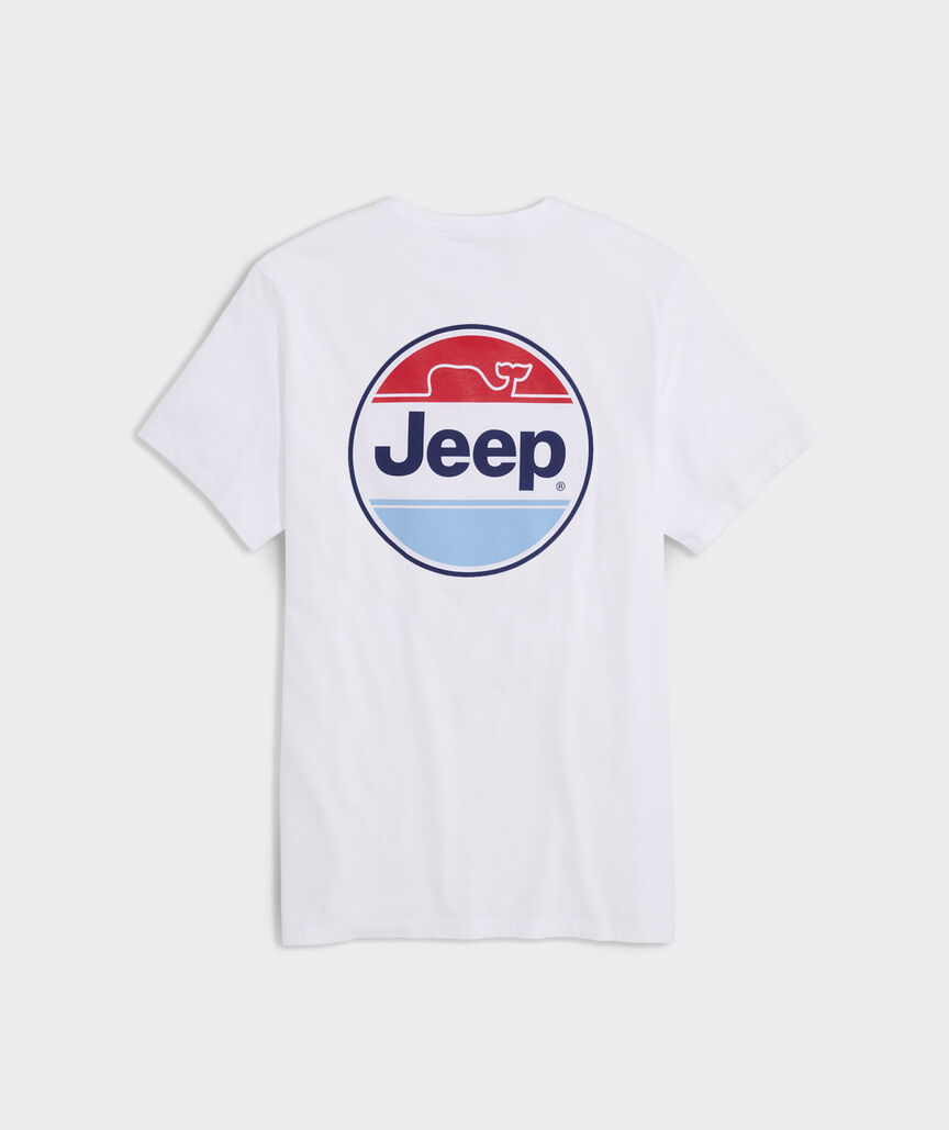 Jeep® Collection Circle Logo Short-Sleeve Pocket Tee