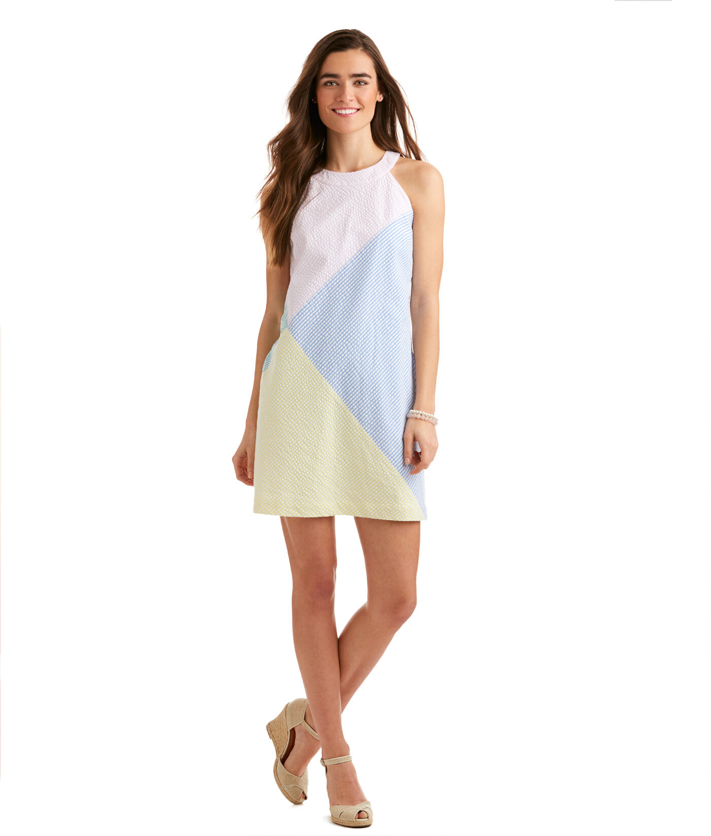 vineyard vines party seersucker shift dress