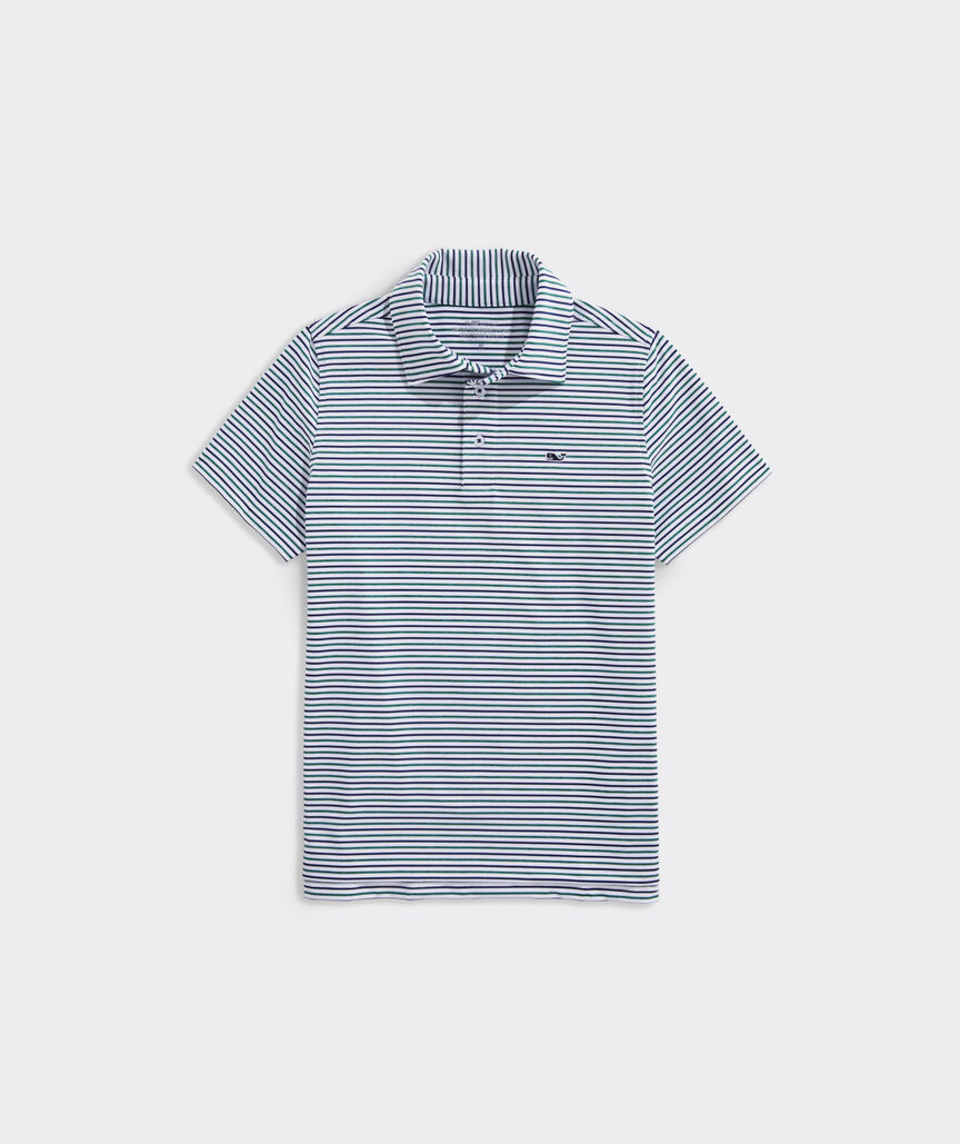 Bradley Stripe Sankaty Polo in STP Blue Depth/Gray Harbor by Vineyard –  Logan's of Lexington