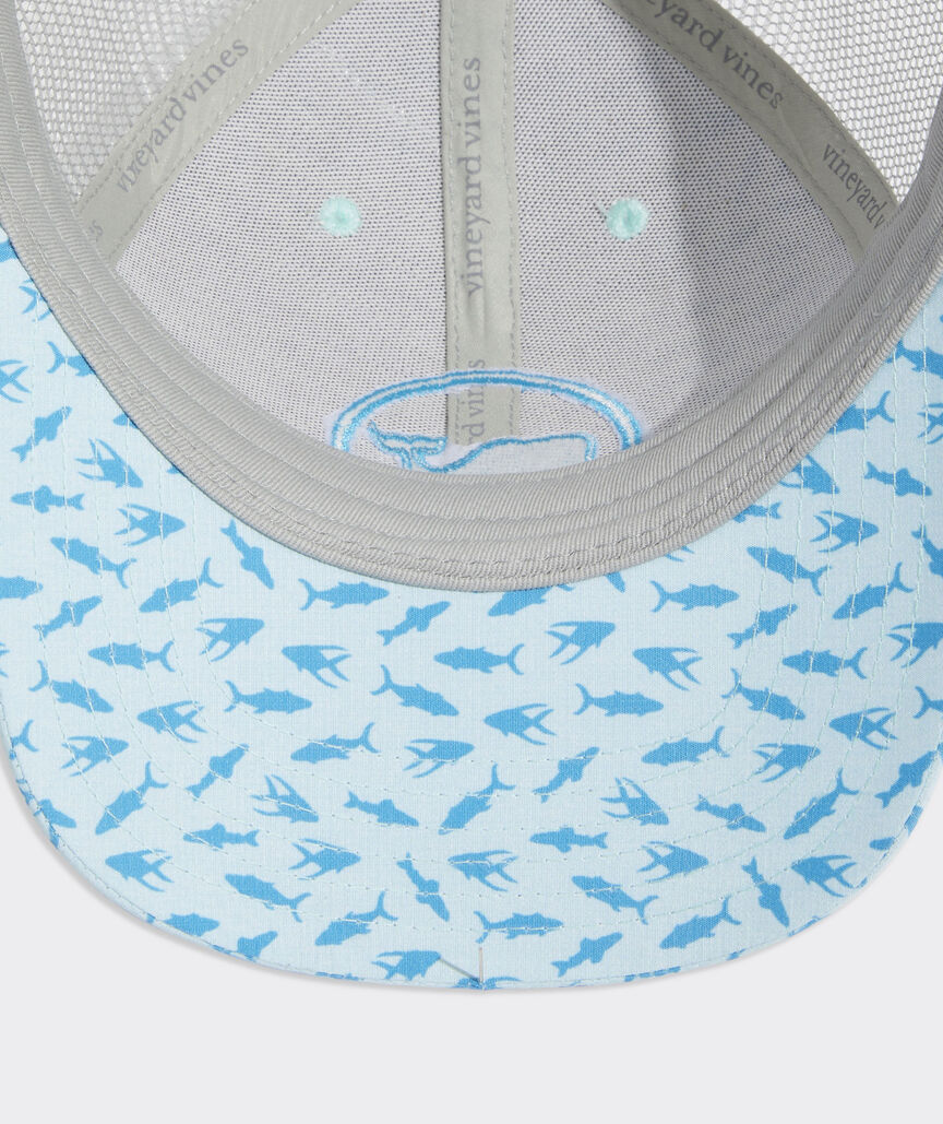 Vineyard Vines Men's Whale Dot Performance Trucker Hat