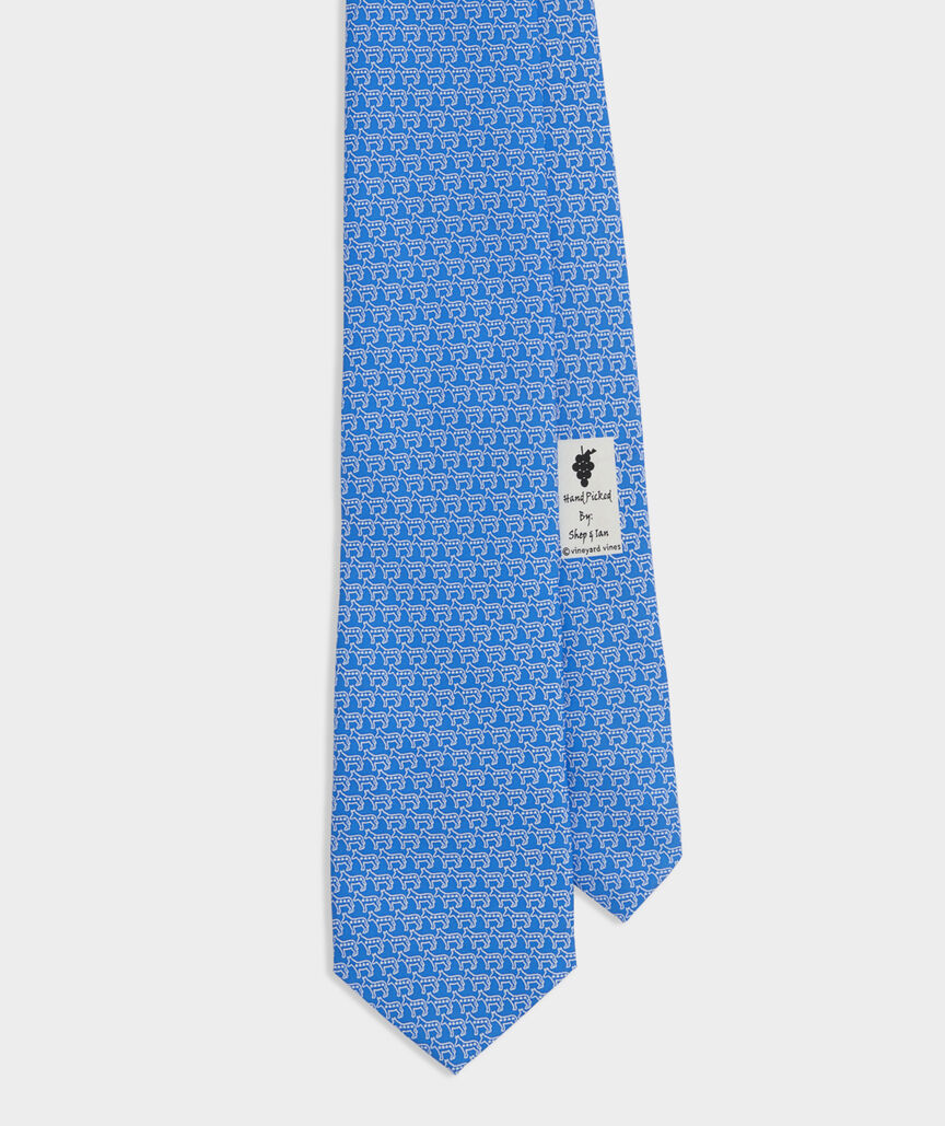 Micro Donkeys Silk Tie