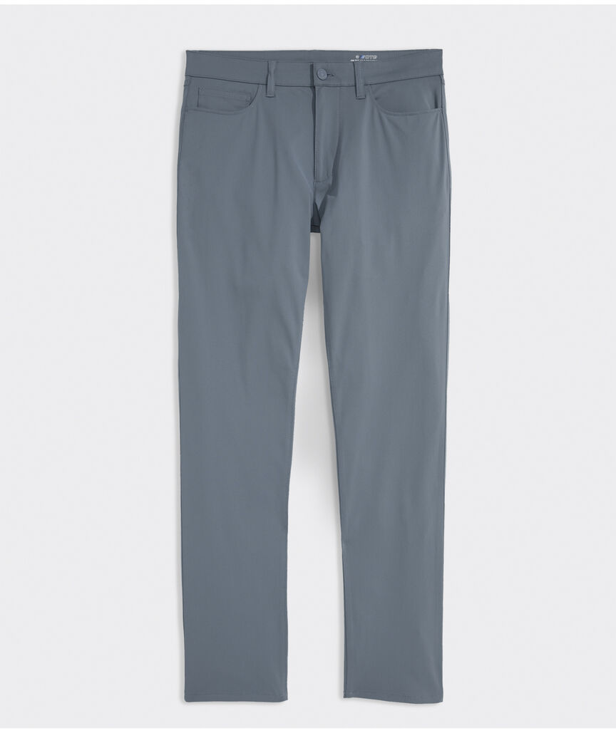 On-The-Go Warp Knit 5-Pocket Pants