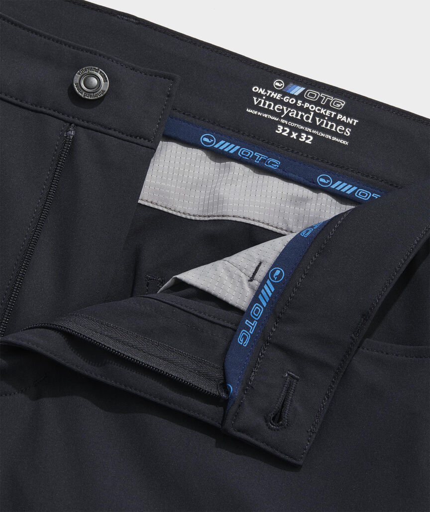 On-The-Go Warp Knit 5-Pocket Pants