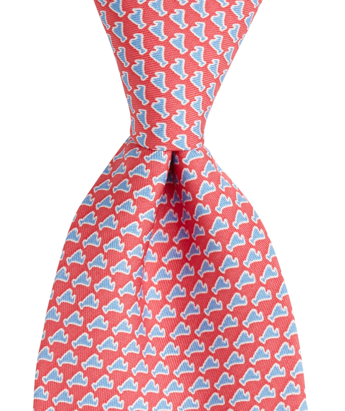 Vineyard Vines Tie - Truck & Tree - Red (Extra Long) - Men's Clothing,  Traditional Natural shouldered clothing, preppy apparel